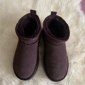 UGG Chocolate Brown Ankle Boots